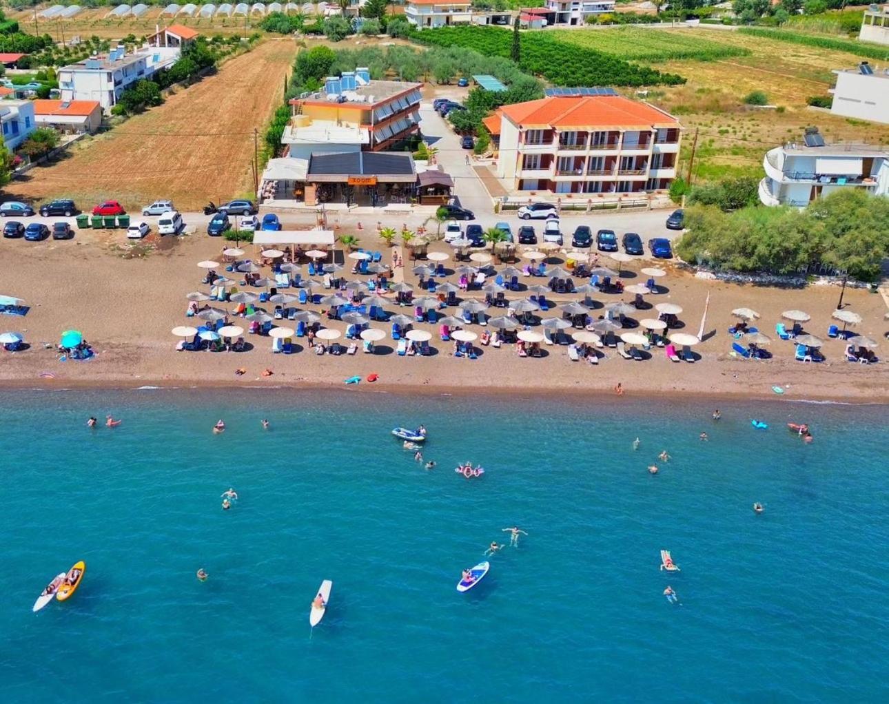 Zoom Beach Hotel Kandia Exteriör bild